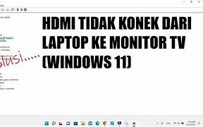 Hdmi Tidak Terdeteksi Di Tv