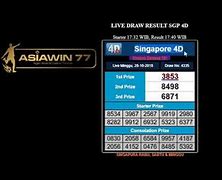 Live Result Kiss 4D Hari Ini